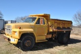 1985 FORD F800 6-8YD DUMP TRUCK