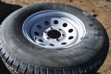 235-80R16 TIRE W/ 6-HOLE WHEEL