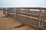 24FT FREE STANDING PANEL W/ 12FT GATE