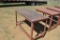 2 1/2FTx5FT METAL SHOP TABLE