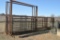 24FT FREE STANDING PANEL W/ 10FT BOW GATE