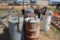 (7) DEER FEEDER BARRELS - ONE MONEY