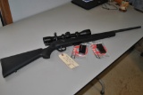 SAVAGE MOD 93R17 .17HMR RIFLE W/BUSHNELL 3x9 SCOPE