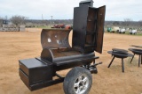 BBQ PIT ON WHEELS