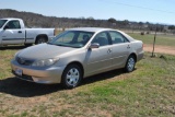 2005 TOYOTA CAMRY SEDAN