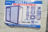 BASTONE MOBILE TOILET W/ SHOWER