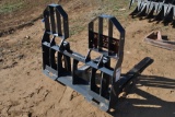 SET 4FT PALLET FORKS F/ SKID STEER