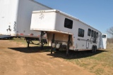 2002 HORTON 4-HORSE TRLR- TITLE