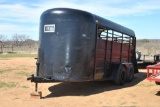 T.PULL 16FT COMBO STOCK TRLR- LIC REC