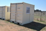 9x9 SEA CONTAINER W/ DOOR & WINDOW
