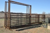 24FT FREE STANDING PANEL W/ 10FT BOW GATE
