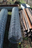 PARTIAL ROLLS OF FIELD FENCE