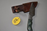 DAMASCUS SKINNING KNIFE