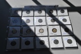SHEET SILVER DIMES & STEEL PENNIES