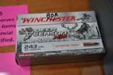 20 ROUNDS WIN .243 95 GR AMMO