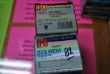 100 ROUNDS HORNADY .223 AMMO