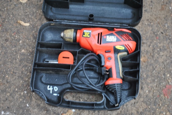 BLACK & DECKER ELECT DRILL