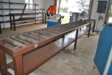 20FTx2FT METAL ROLLER TABLE