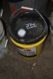 PARTIAL BUCKET OF HYD FLUID