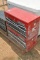 CRAFTSMAN RED TOOL BOX W/ DAMAGE