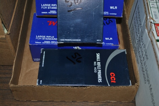 2000-2 BOXES CCI SMALL RIFLE PRIMERS