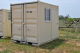 9x9 SEA CONTAINER W/ DOOR & WINDOW