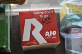 25 ROUNDS 16GA GAME LOAD AMMO