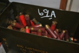 96 LOW & 96 HIGH 12GA SHOTGUN SHELLS IN AMMO BOX