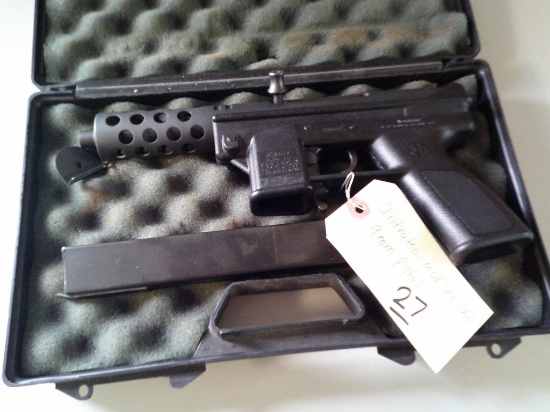 INTRATEC MOD TEC-DC9 9MM PISTOL IN CASE