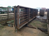 24FT FREE STANDING PANELS W/ 1 8FT GATE