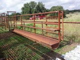 20FT FEED BUNK PANEL W/ 4FT GATE