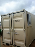 8x8 SEA CONTAINER- SIDE DOOR & WINDOW