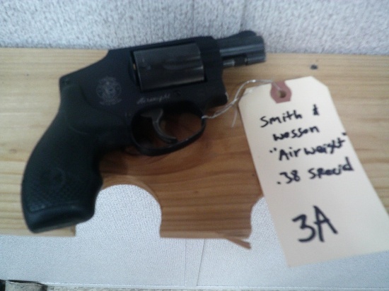 S&W AIR WEIGHT .38 SPECIAL PISTOL