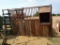 HORSE STALL FRONT W/ FEEDER