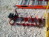 2 MAN EARTH AUGER W/ EXTRA AUGER