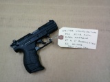 WALTER P22 LIMITED EDITION .22LR W/ 2 CLIPS