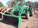 JD 5045 FARM TRACTOR W/ FRONT-END LOADER