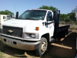 2003 CHEV 4500 FLATBED TRUCK
