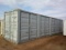 40FT SEA CONTAINER W/ 4 SIDE DOORS