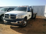 2007 DODGE 1T S.CAB FLATBED DUALLY