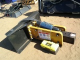 AGRO-TK HYD HAMMER W/ 2 BITS F/ SKID STEER