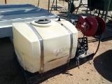 200GAL SPRAYER ON SKID W/ HOSE REEL & GAS ENG