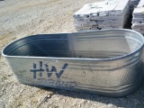 8'x2'x2' GALV WATER TROUGH- SOME DENTS