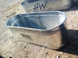 6'x2'x2' GALV WATER TROUGH- SOME DENTS