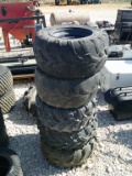 (5) ATV TIRES