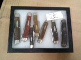 (7) CASE POCKET KNIVES