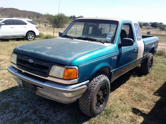 1993 FORD RANGER PU- BAD BRAKES