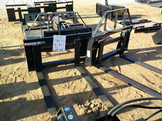 4FT PALLET FORKS F/ SKID STEER