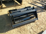 (1) H.DUTY OPEN PLATE F/ SKID STEER