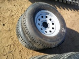 PROVIDER 225-75R15 TIRES W/ 6-HOLE WHEELS